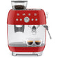 Siebträgermaschine 50's Style EGF03RDEU Rot - MEGART