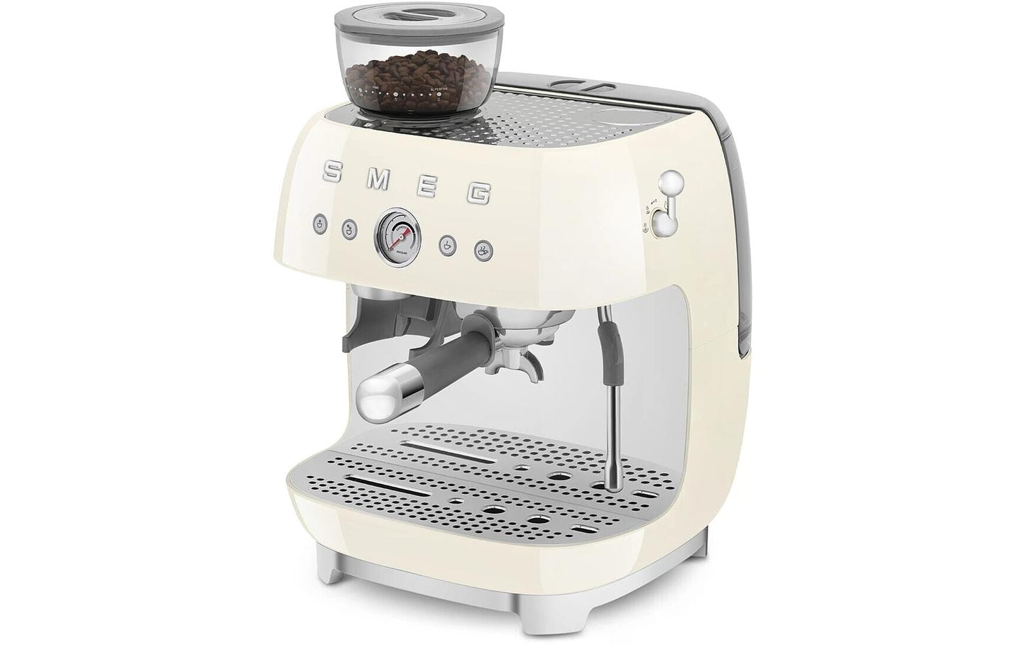 Siebträgermaschine 50's Style EGF03CREU Crème - MEGART