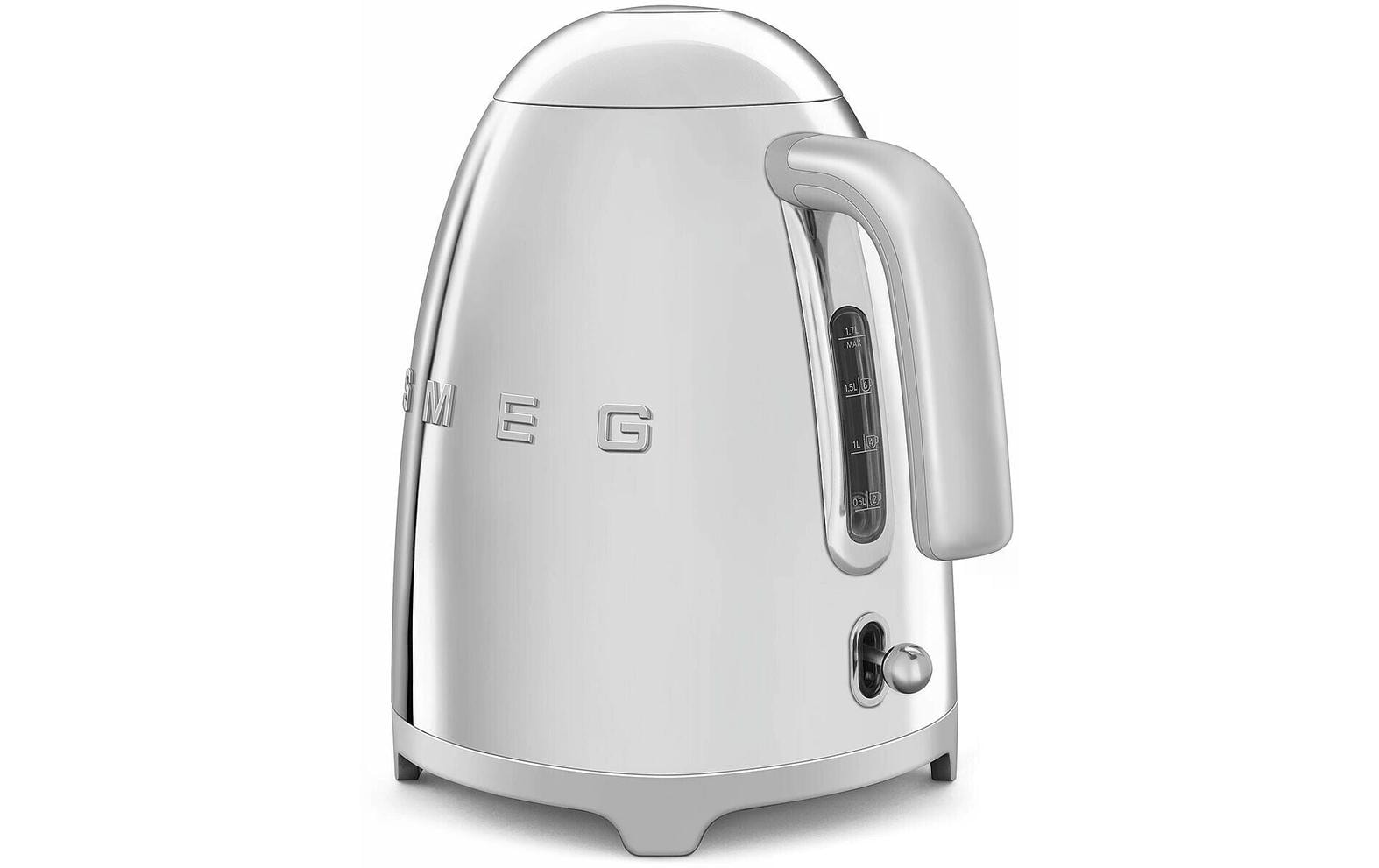 Wasserkocher 50's Style KLF03SSEU 1.7 l, Silber - MEGART