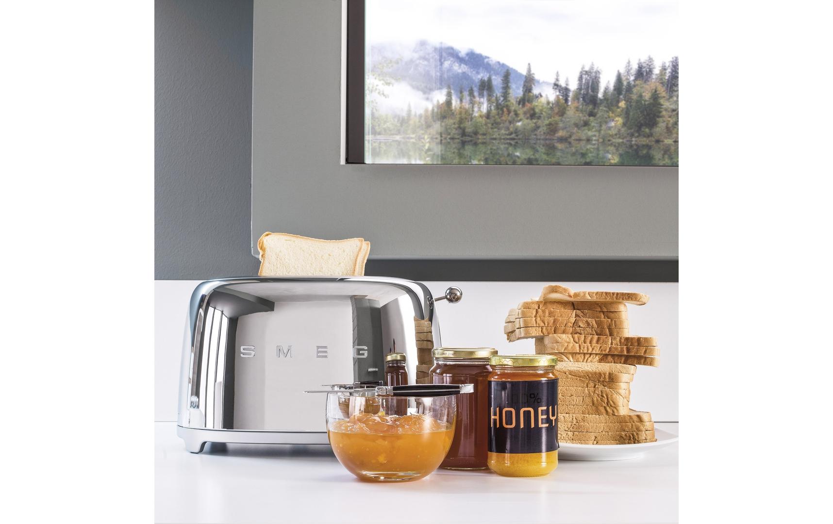 Toaster 50'S Retro Style TSF01SSEU Metall - MEGART