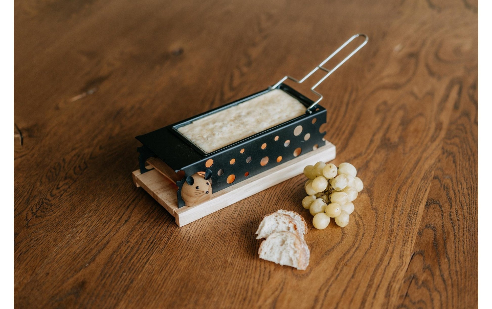 Teelicht - Raclette Mouse Schwarz - MEGART