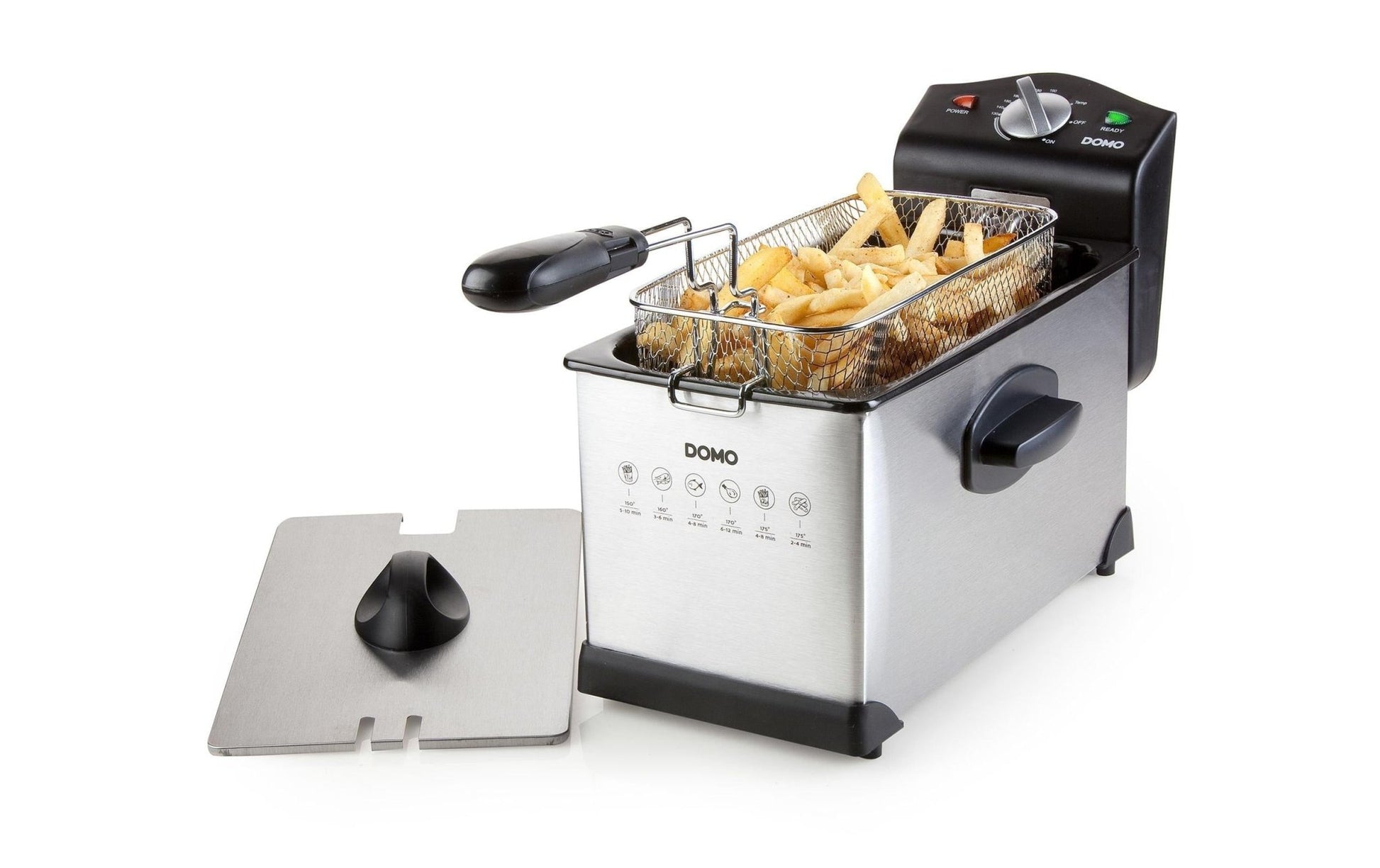 Fritteuse DO514FR 3 l, Silber - MEGART