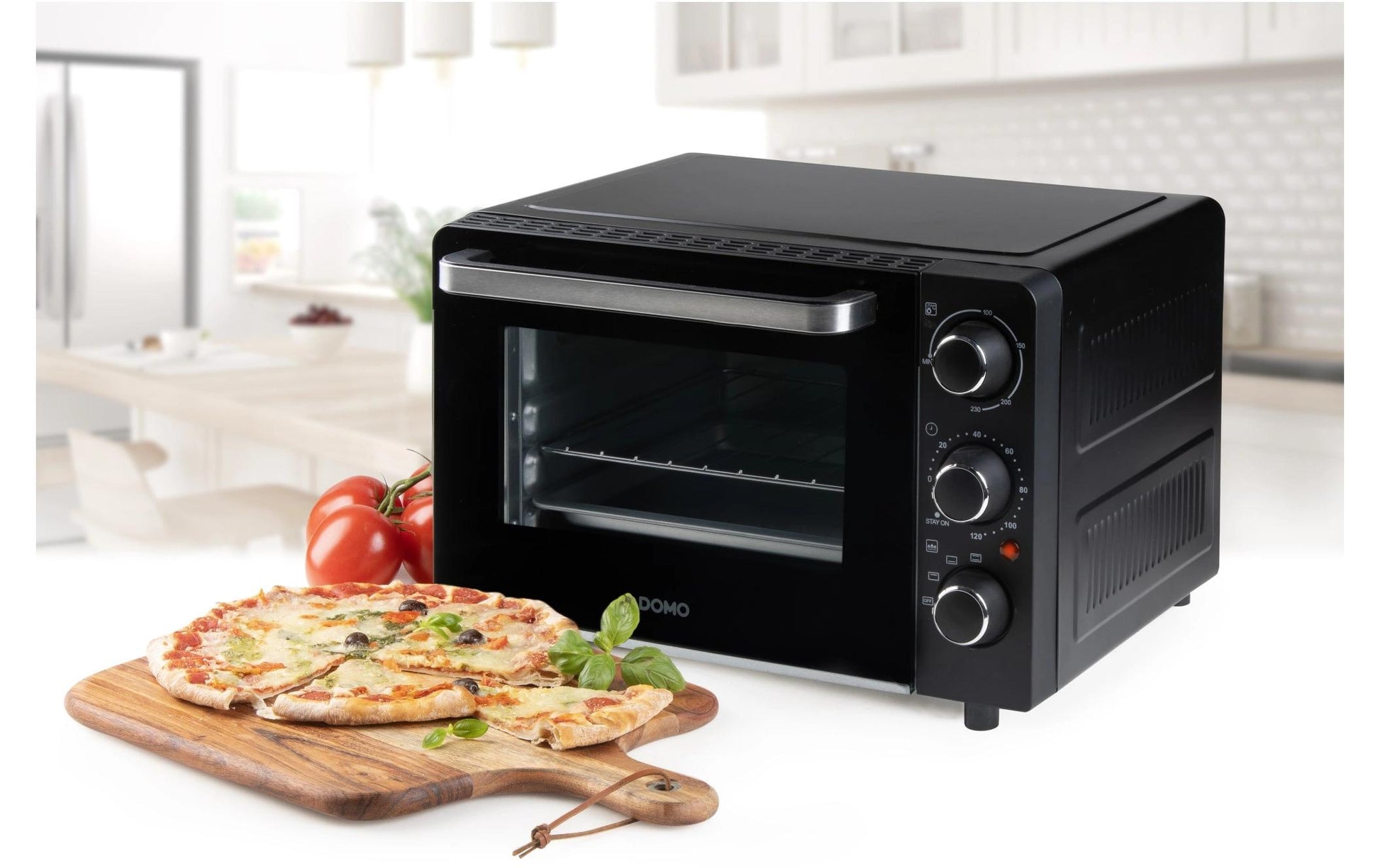 Backofen DO807GO 20 l, Schwarz - MEGART