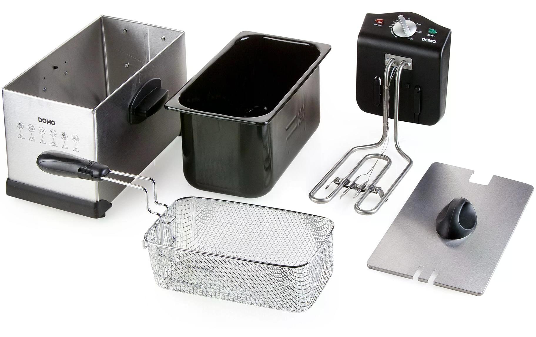 Fritteuse DO514FR 3 l, Silber - MEGART