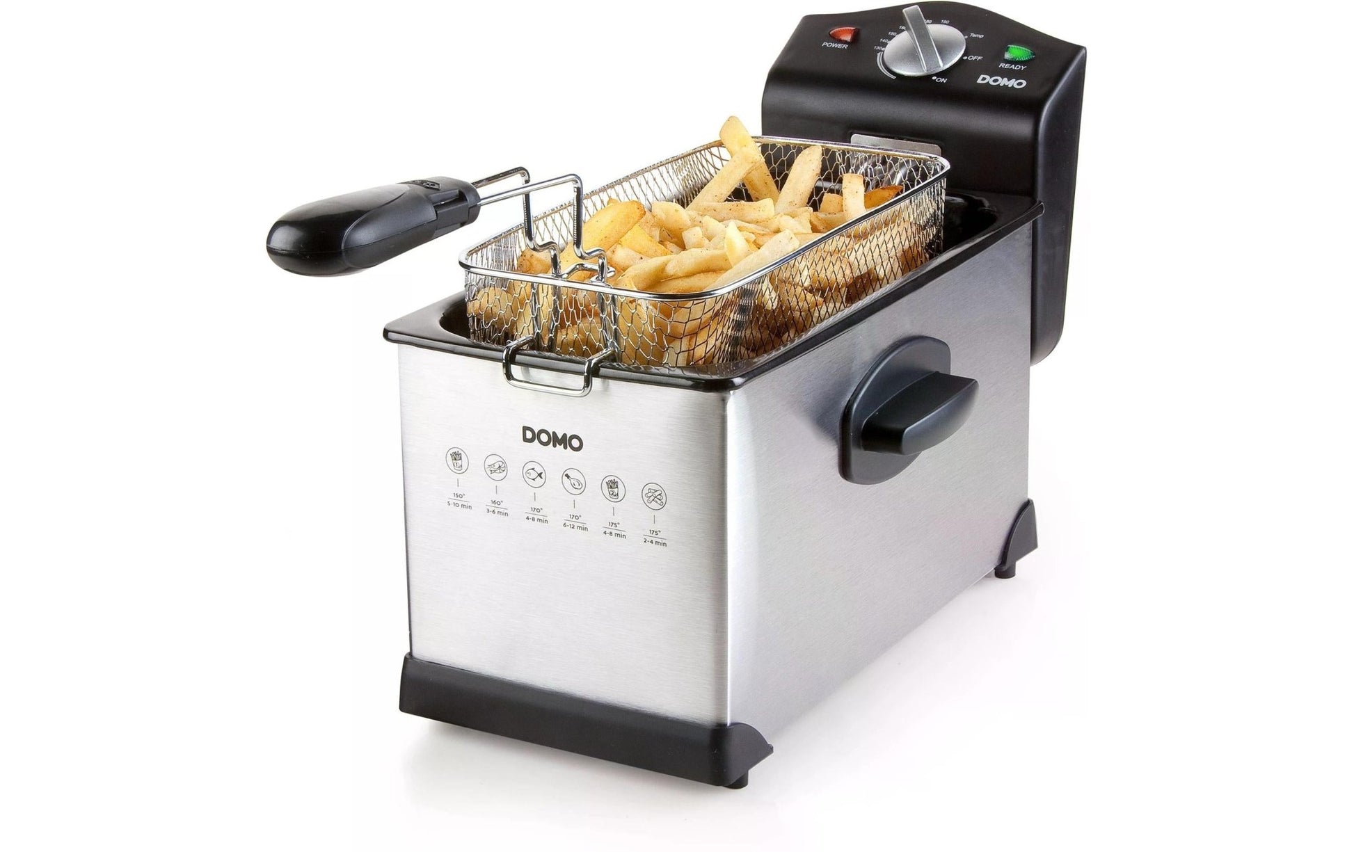 Fritteuse DO514FR 3 l, Silber - MEGART