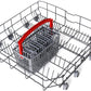 Lavastoviglie QW-I23F47DR-DE Rossa