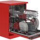 Lavastoviglie QW-I23F47DR-DE Rossa