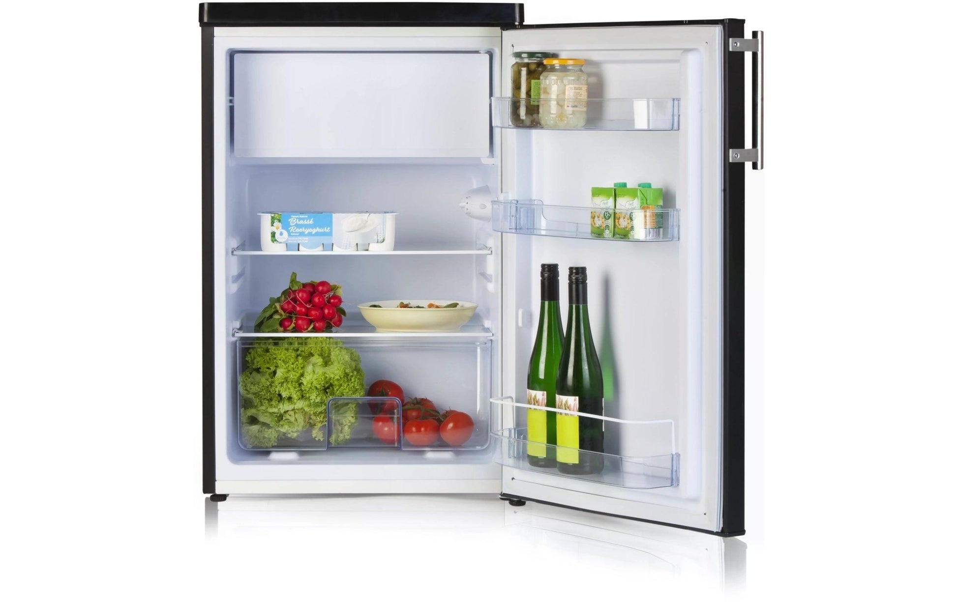 Kühlschrank DO91124 Schwarz, Rechts - MEGART