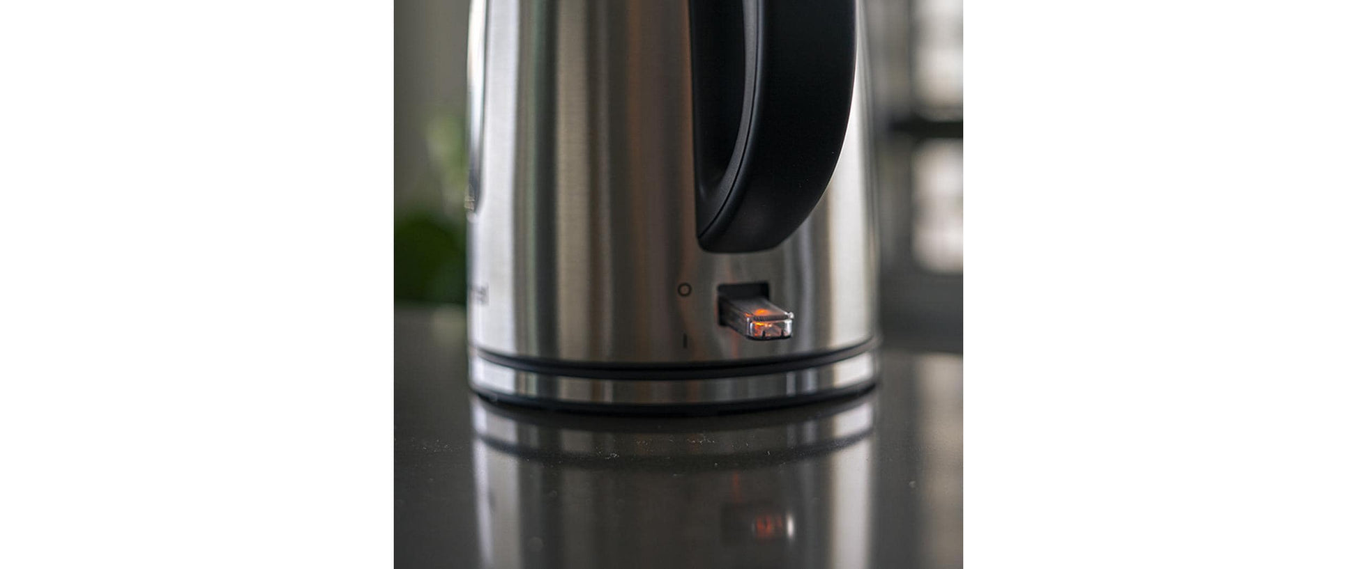 Wasserkocher Inox 1.7 l, Silber - MEGART