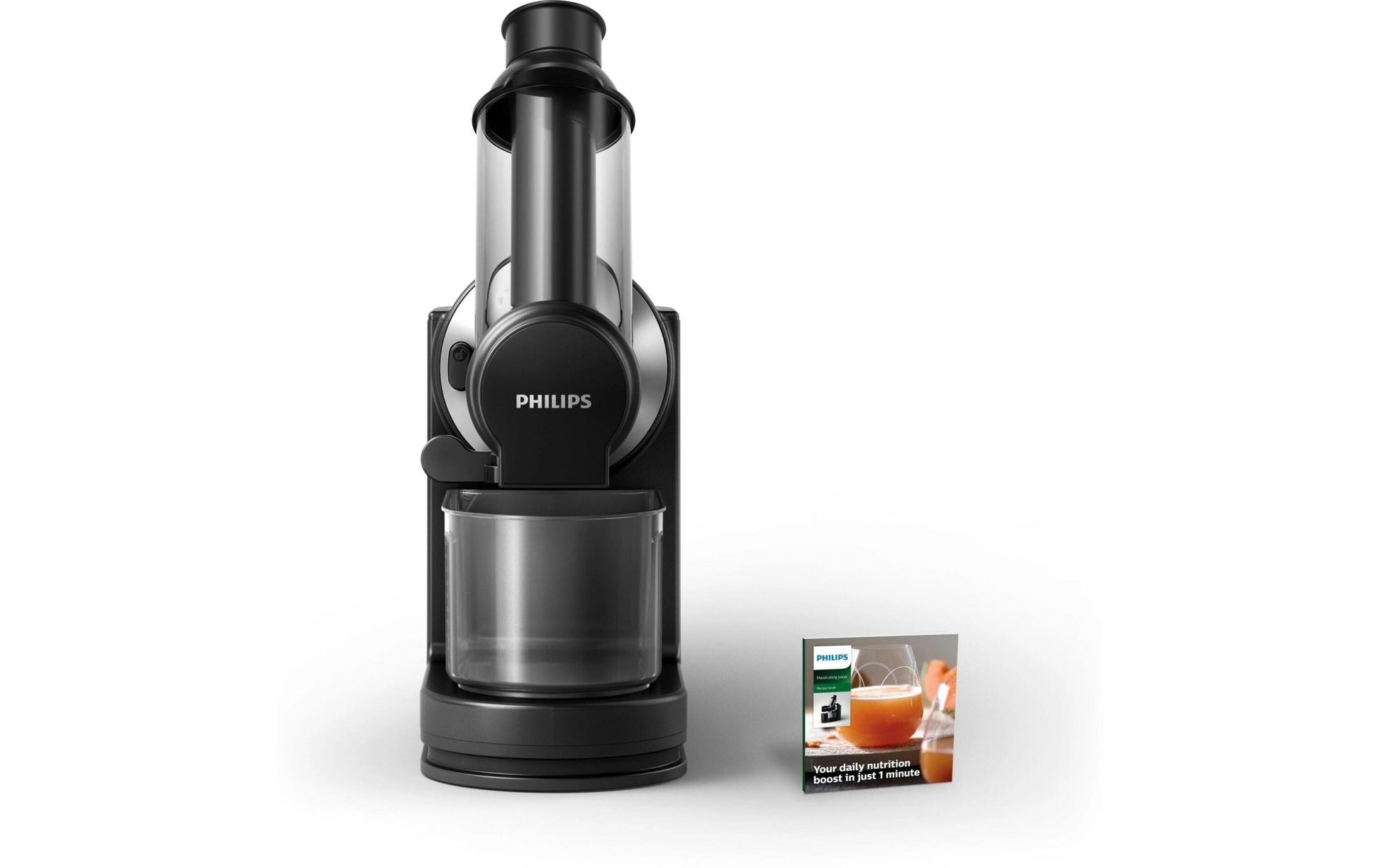 Slow Juicer Viva Collection HR1889/70 Schwarz/Silber - MEGART