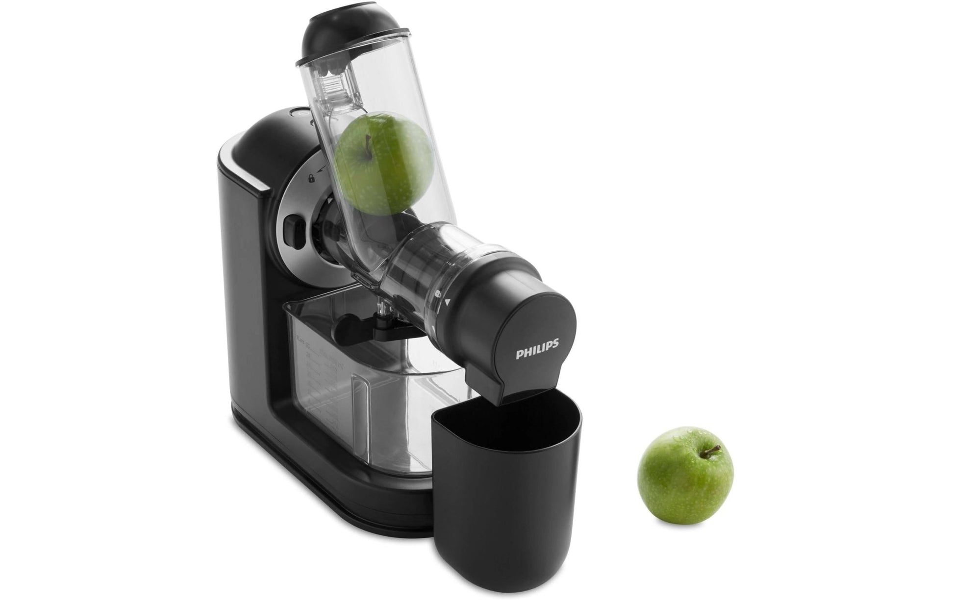 Slow Juicer Viva Collection HR1889/70 Schwarz/Silber - MEGART