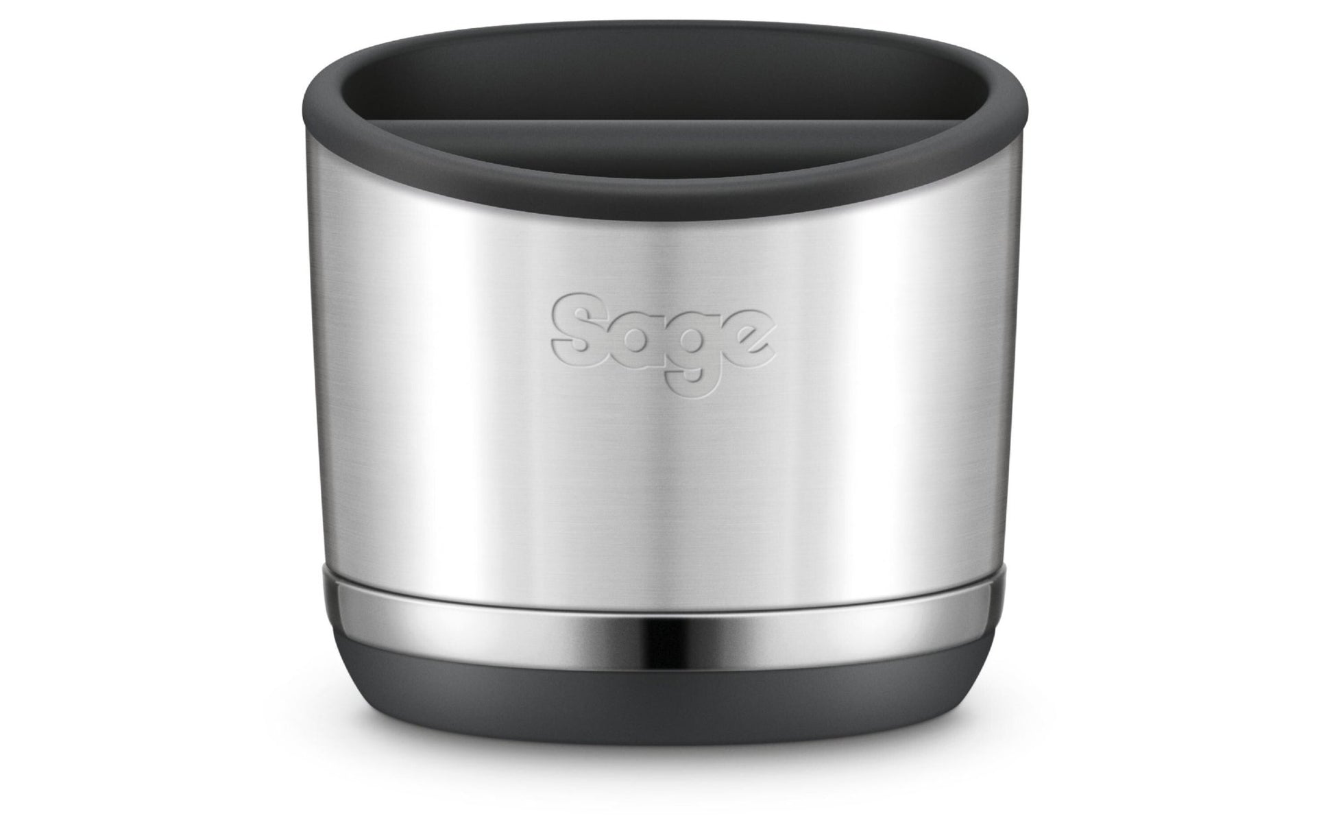 Abklopfbehälter The Knock Box 10 Brushed Stainless Steel - MEGART