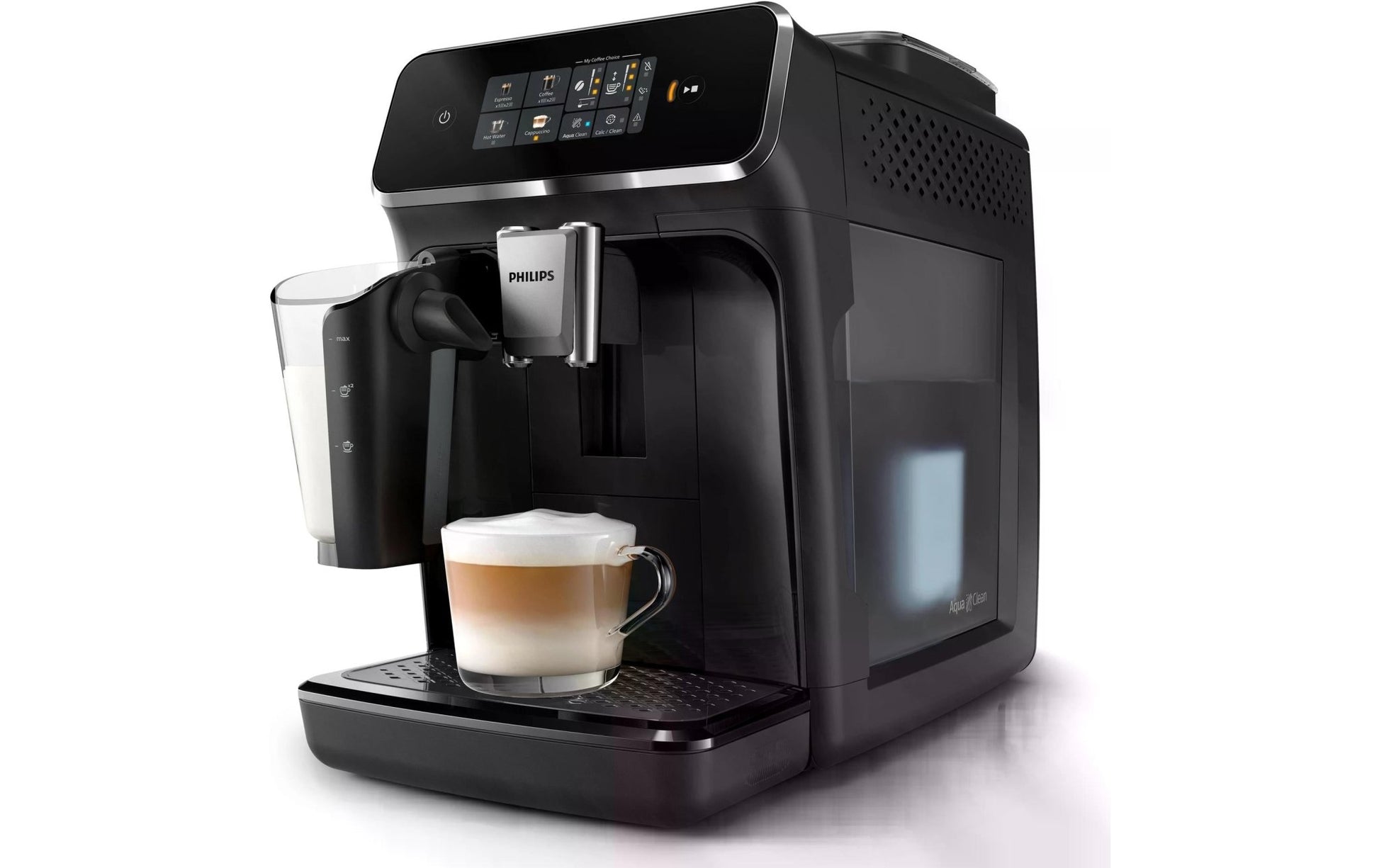 Kaffeevollautomat Series 2300 EP2331/10 Klavierlack Schwarz - MEGART