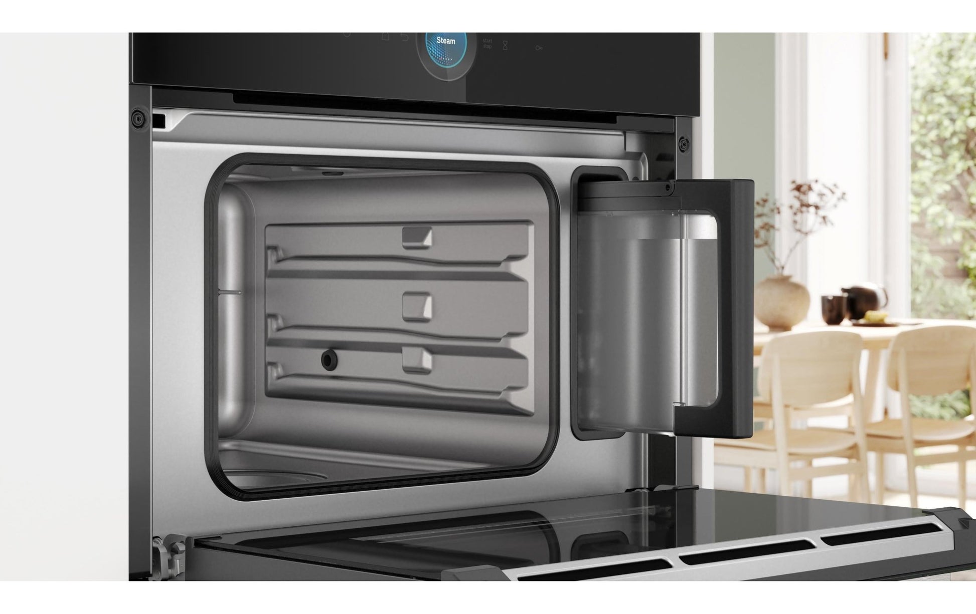 Einbaudampfbackofen CDG714XB1 Schwarz - MEGART