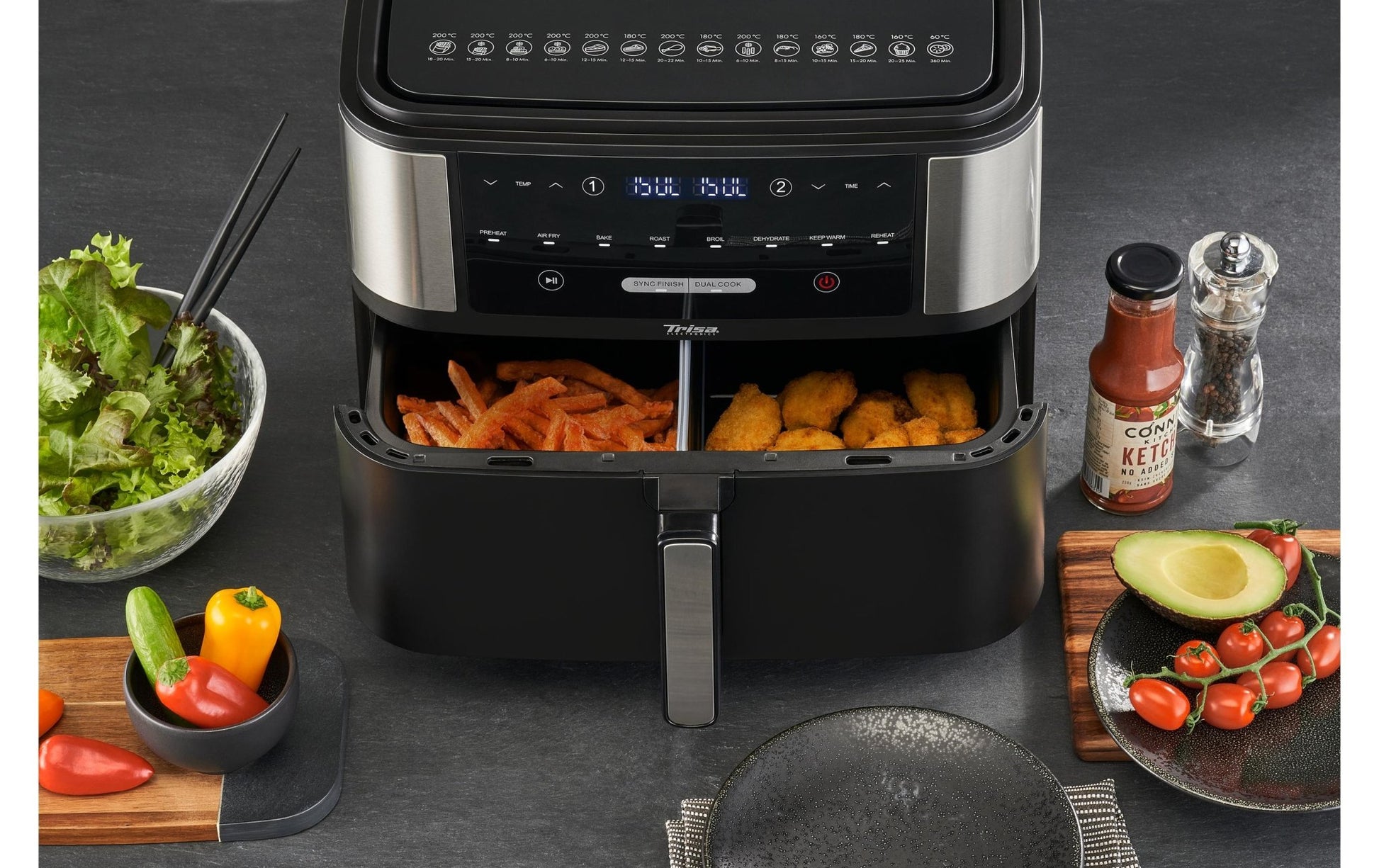 Heissluft - Fritteuse Crunchy Fry Pro 10 L - MEGART