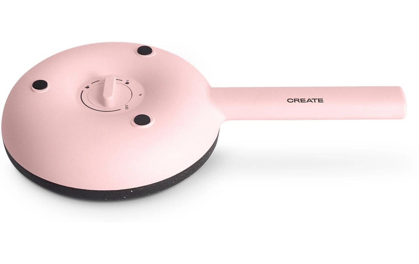 Crêpe Maker 600 W, Pastellrosa - MEGART
