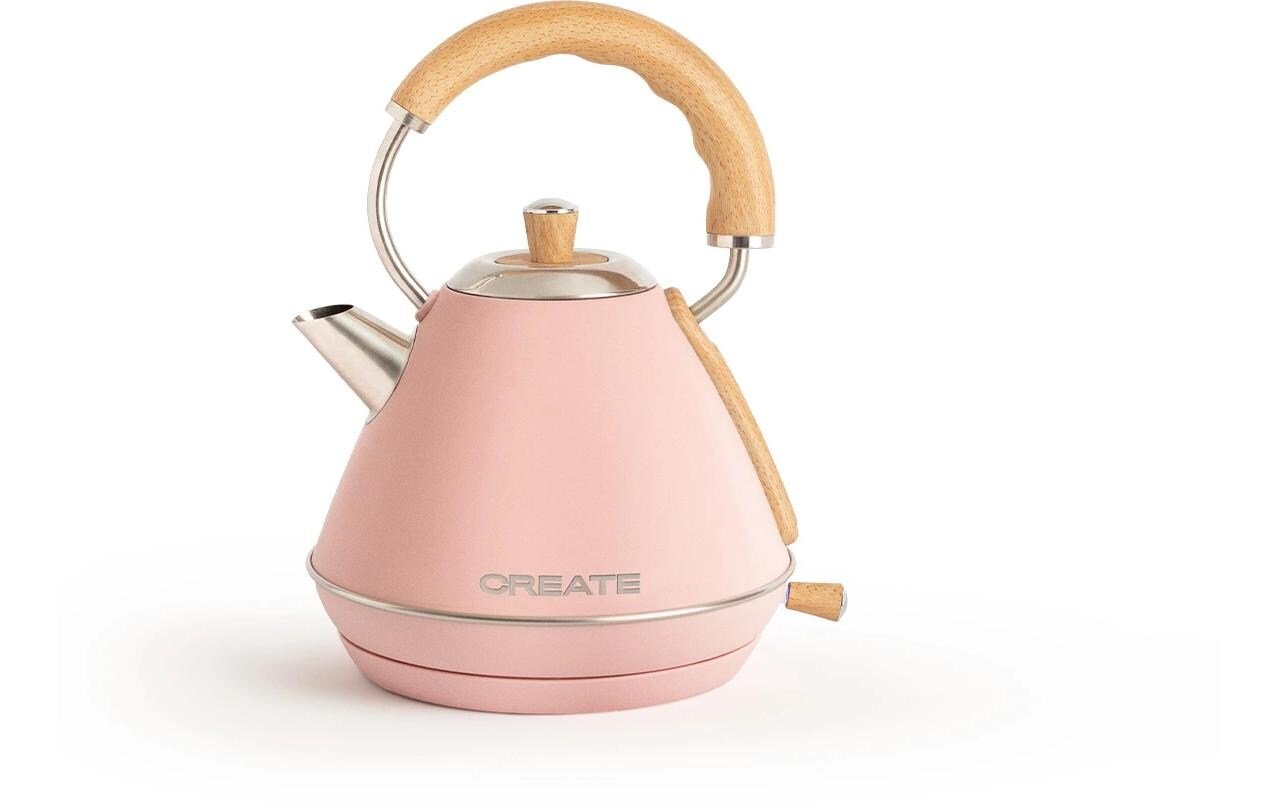 Wasserkocher Retro M 1 l, Pastelrosa - MEGART