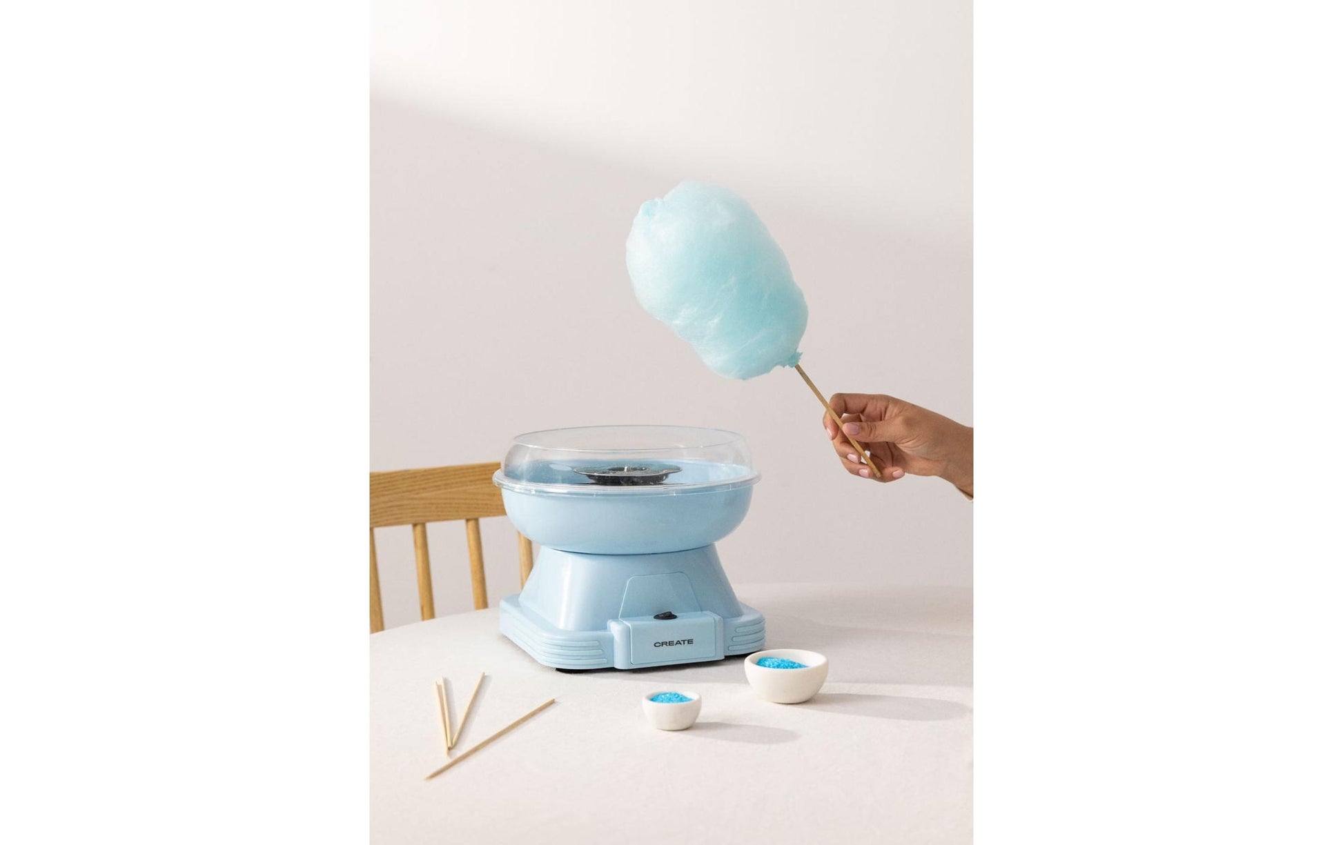 Zuckerwattemaschine Pastelblau - MEGART