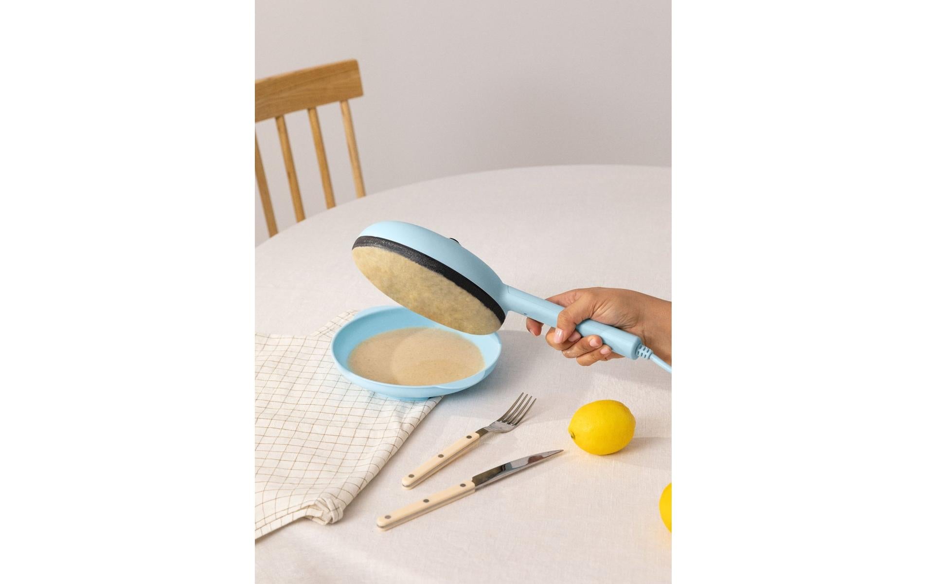 Crêpe Maker 600 W, Pastellblau - MEGART