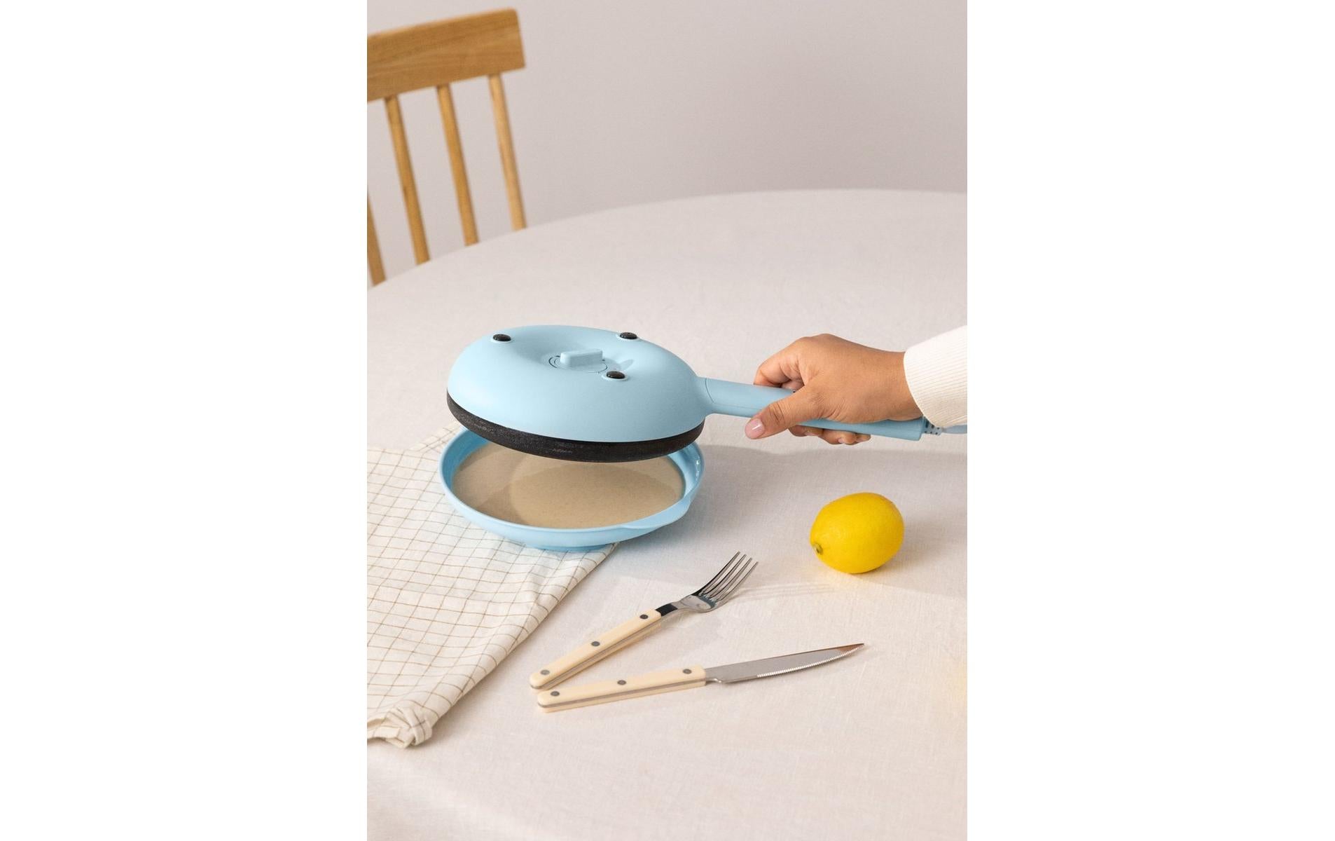 Crêpe Maker 600 W, Pastellblau - MEGART