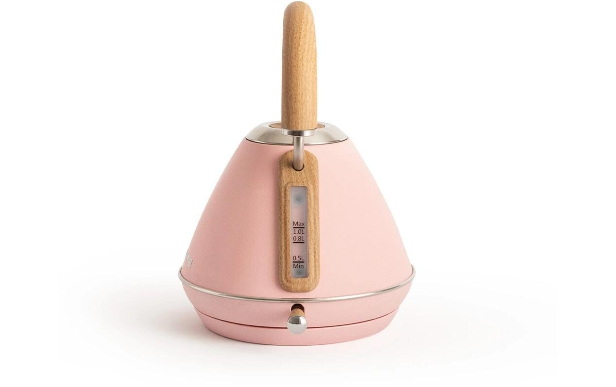 Wasserkocher Retro M 1 l, Pastelrosa - MEGART