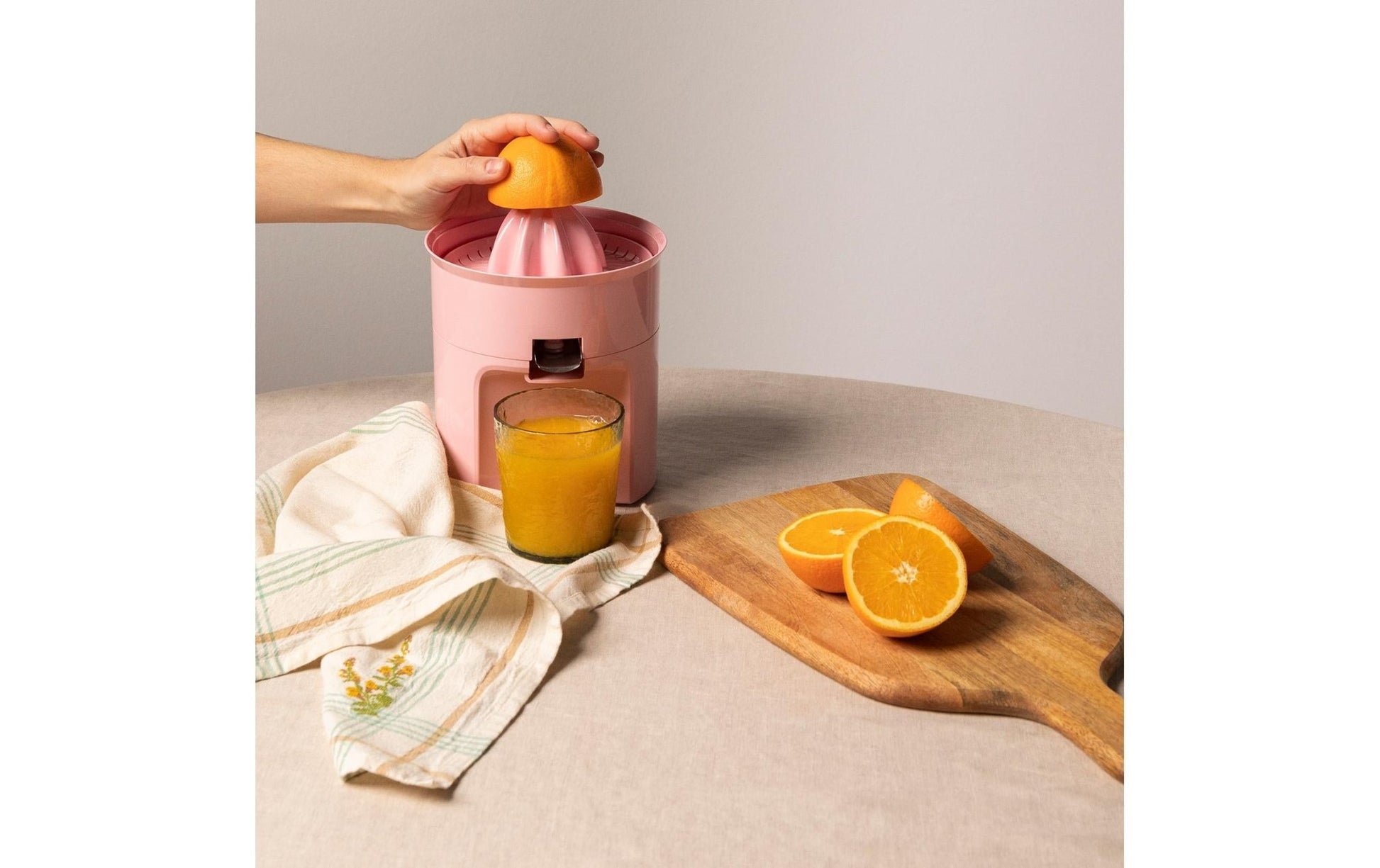 Saftpresse Easy Pastelrosa - MEGART