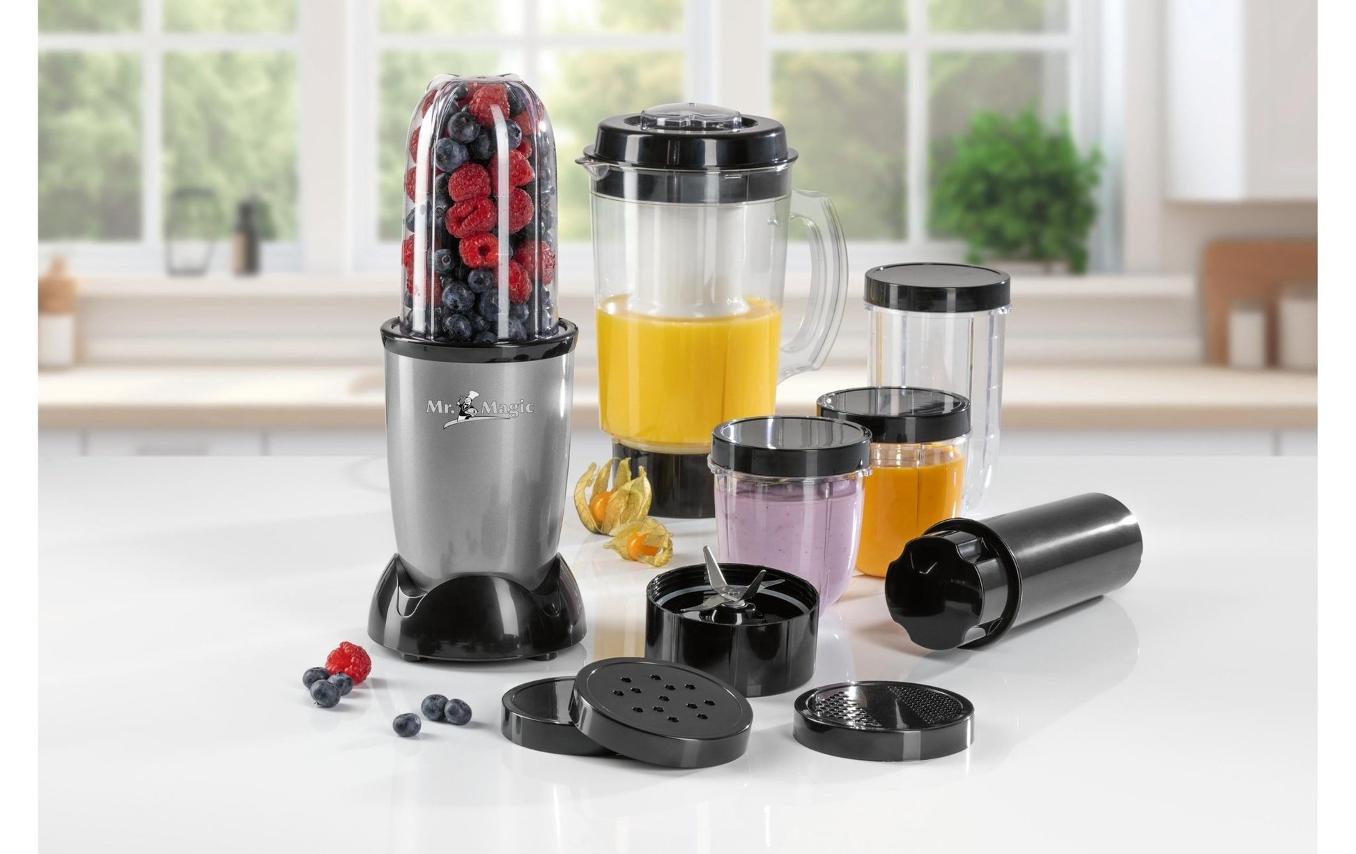 Nährstoffextraktor Nutrition Schwarz/Silber - MEGART