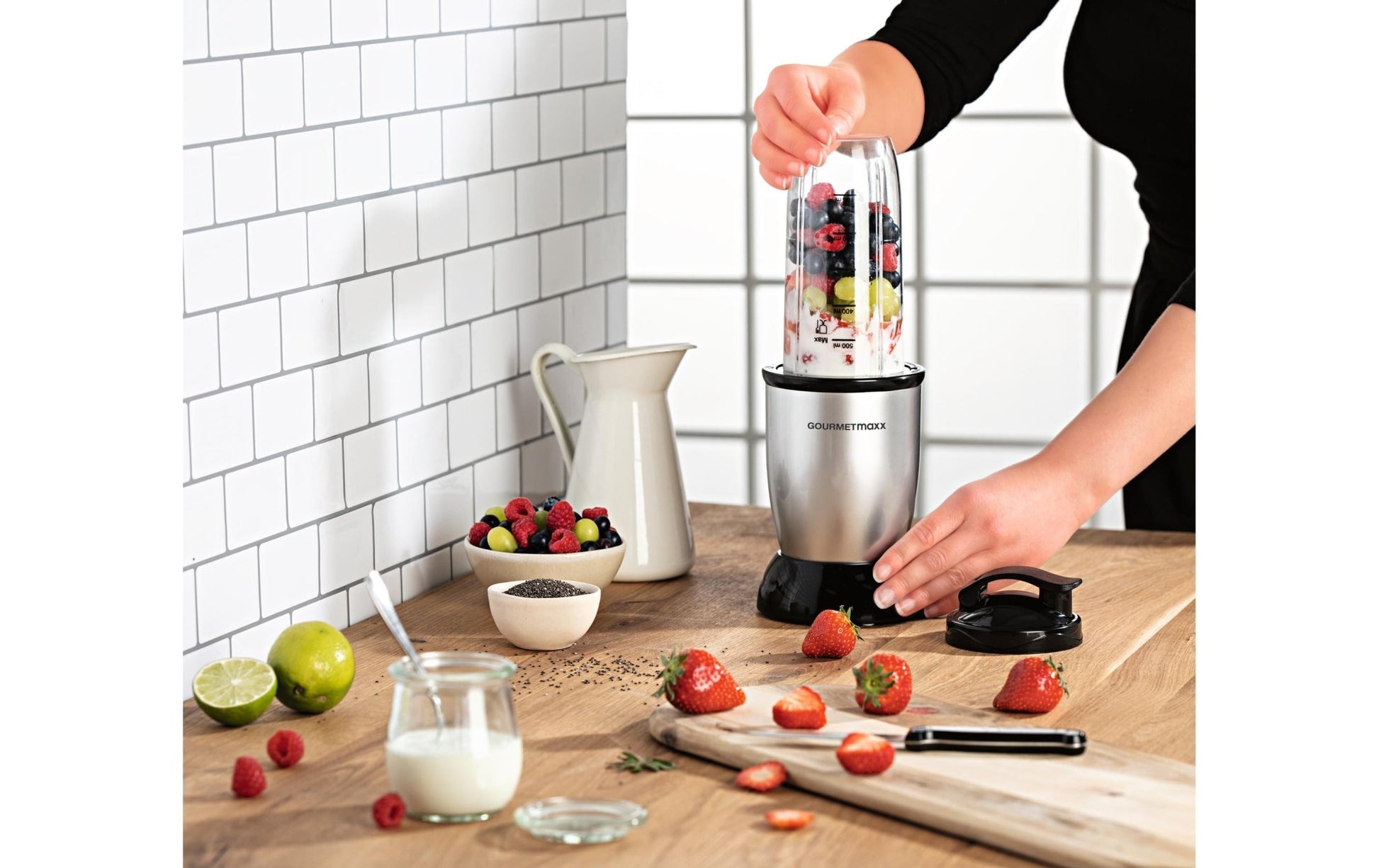 Nährstoffextraktor Nutrition Schwarz / Silber - MEGART