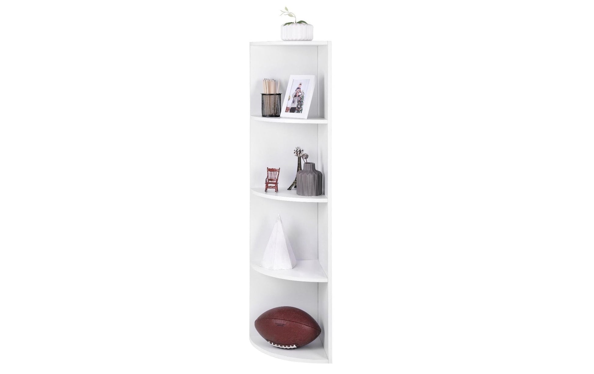 Regal 30 cm x 129.5 cm, Weiss - MEGART