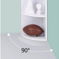 Regal 30 cm x 129.5 cm, Weiss - MEGART