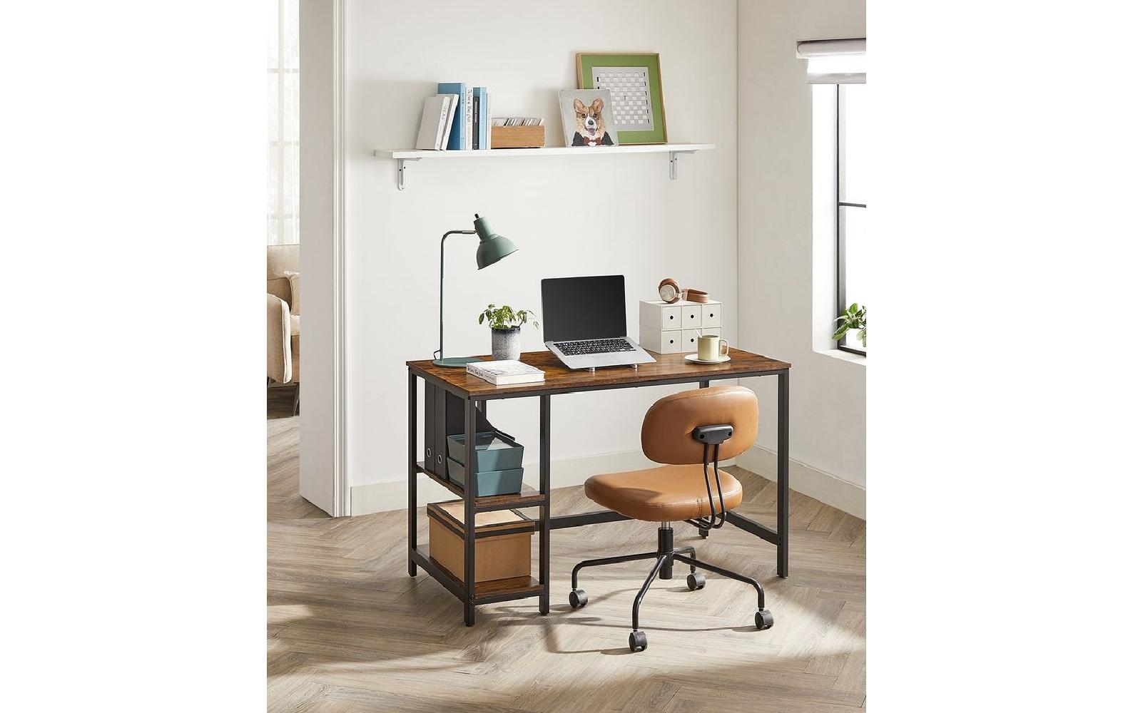 Songmics Tisch LWD47X Vintagebraun - Schwarz - MEGART