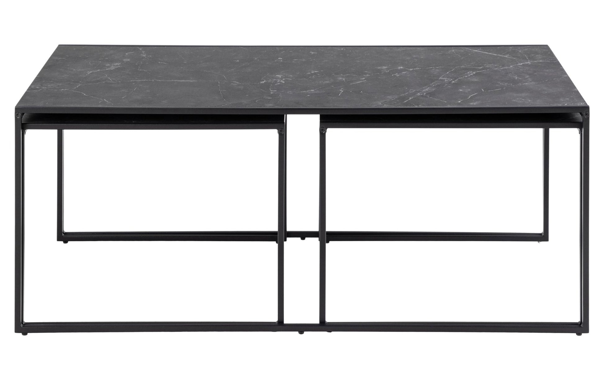 Couchtisch Infinity 120 cm x 48 cm, Schwarz - MEGART