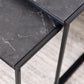 Couchtisch Infinity 120 cm x 48 cm, Schwarz - MEGART