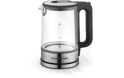 Wasserkocher 1.7 l, Silber/Transparent - MEGART