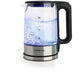 Wasserkocher 1.7 l, Silber/Transparent - MEGART