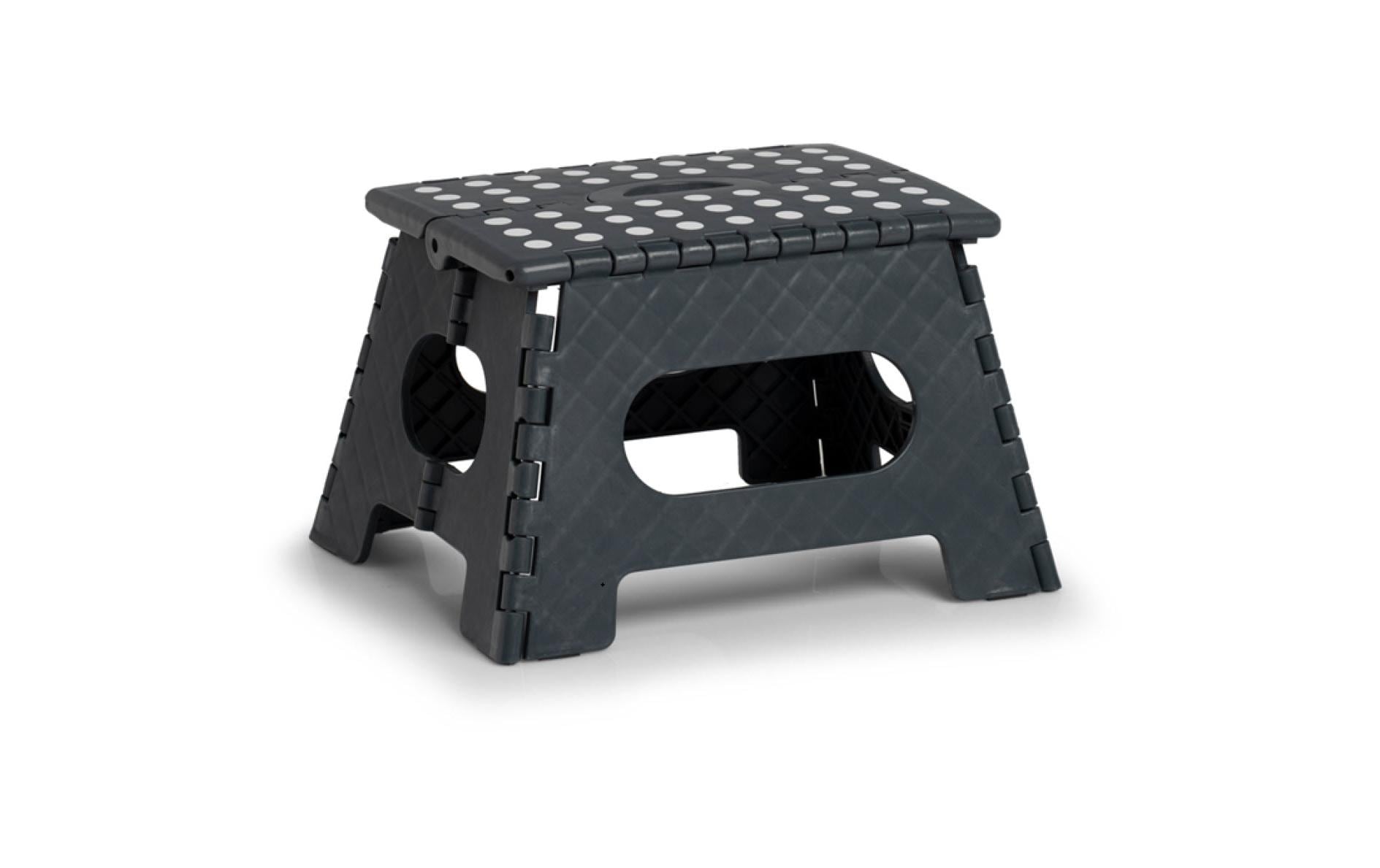 Klapphocker 35 x 28 x 22 cm, Anthrazit - MEGART