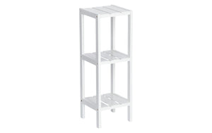 Scaffale 3 livelli 22 x 22 x 65 cm, bianco