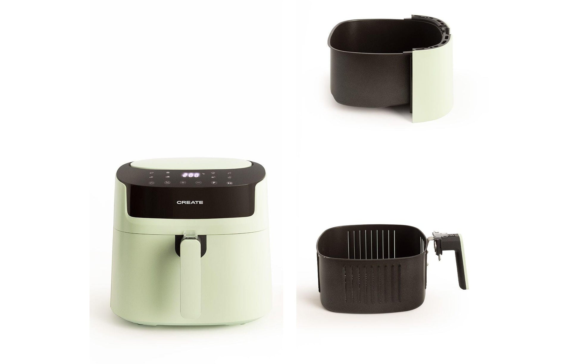 Heissluft - Fritteuse Air Pro Large 1.2 kg, Grün - MEGART