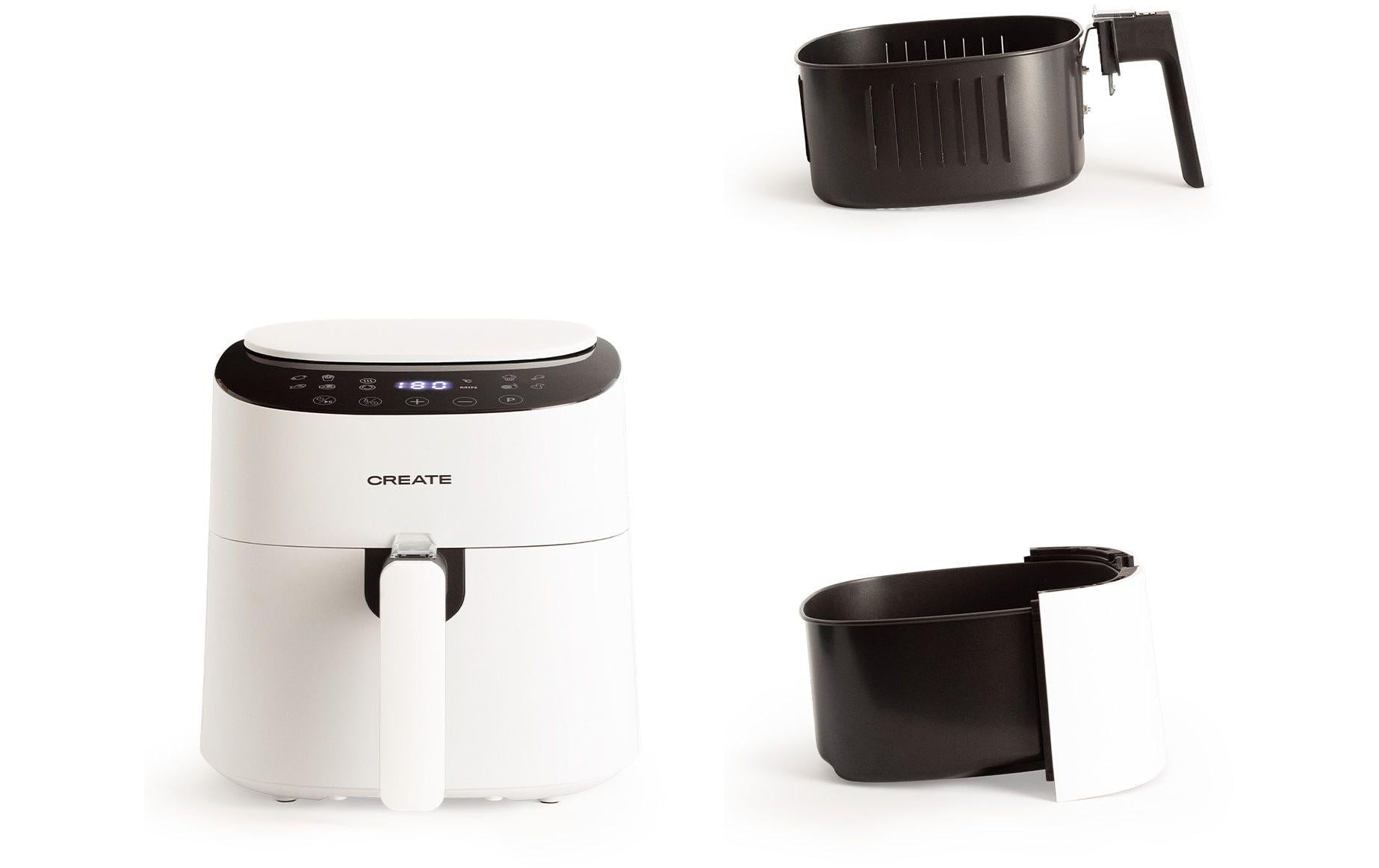 Heissluft - Fritteuse Pro Compact 0.5 kg, Weiss - MEGART