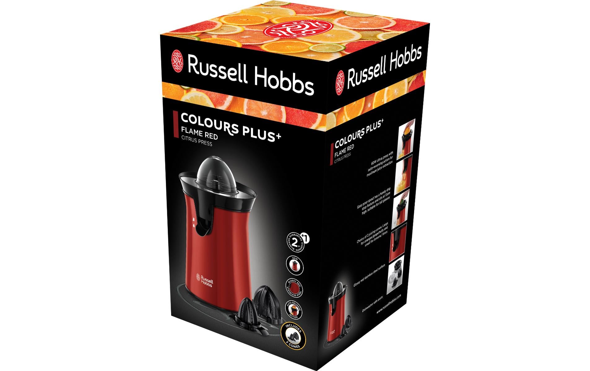 Zitruspresse Colours Plus+ Flame Red - MEGART