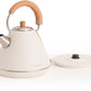 Wasserkocher Retro L 1.7 l, Crème - MEGART