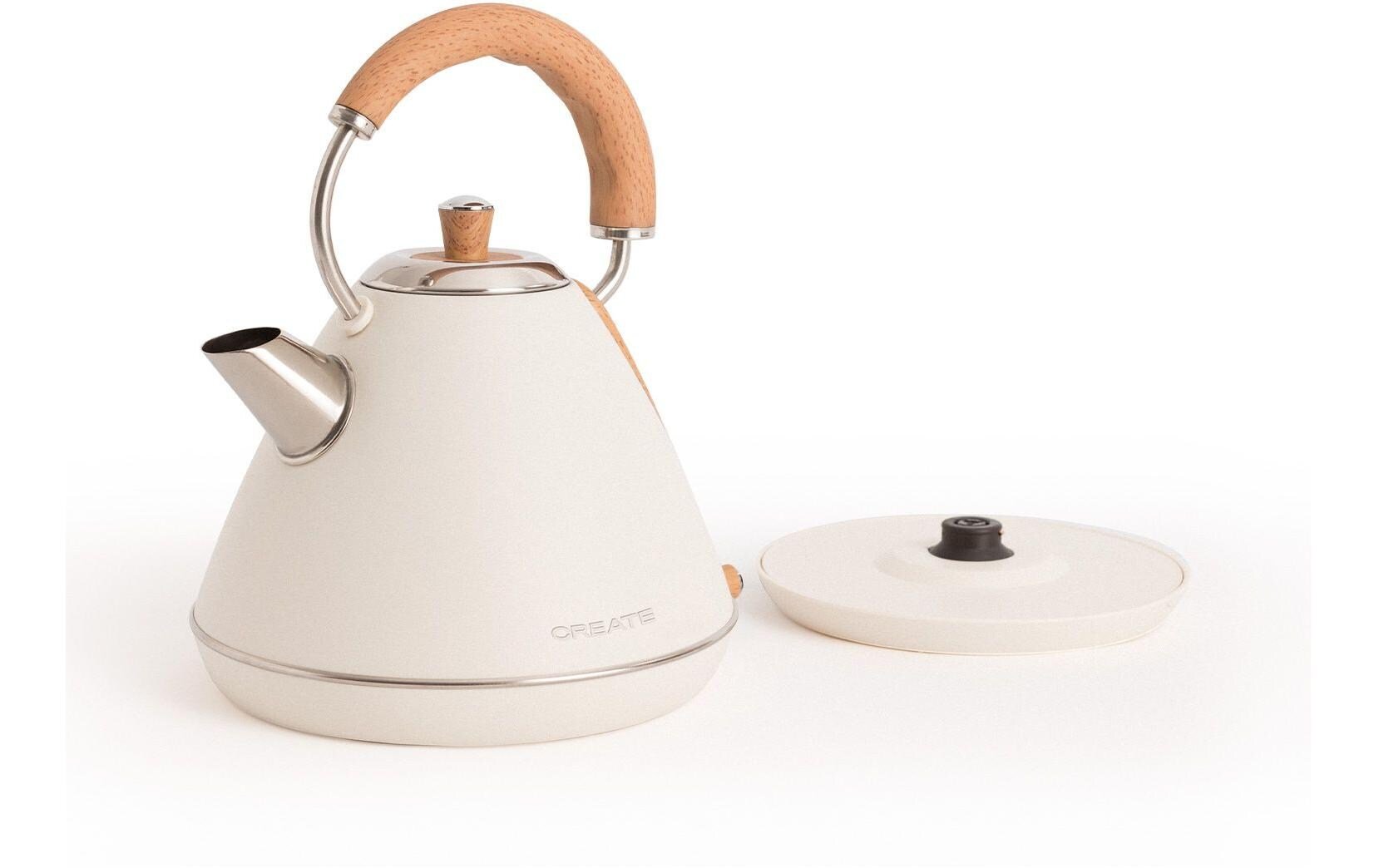 Wasserkocher Retro L 1.7 l, Crème - MEGART