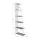 Regal Tlos 50 x 150 x 22 cm, Weiss - MEGART