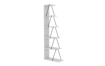 Regal Tlos 50 x 150 x 22 cm, Weiss - MEGART
