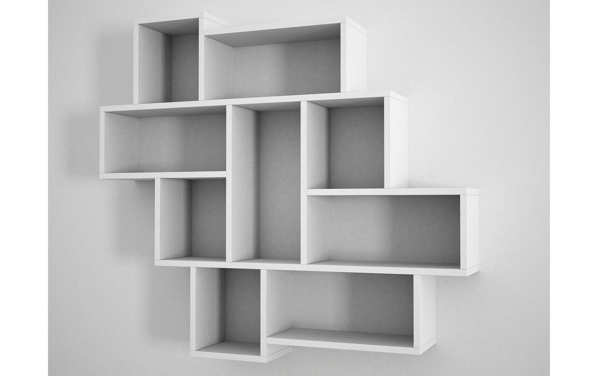 Regal Parola 115.5 x 103.5 cm, Weiss - MEGART