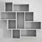 Regal Parola 115.5 x 103.5 cm, Weiss - MEGART