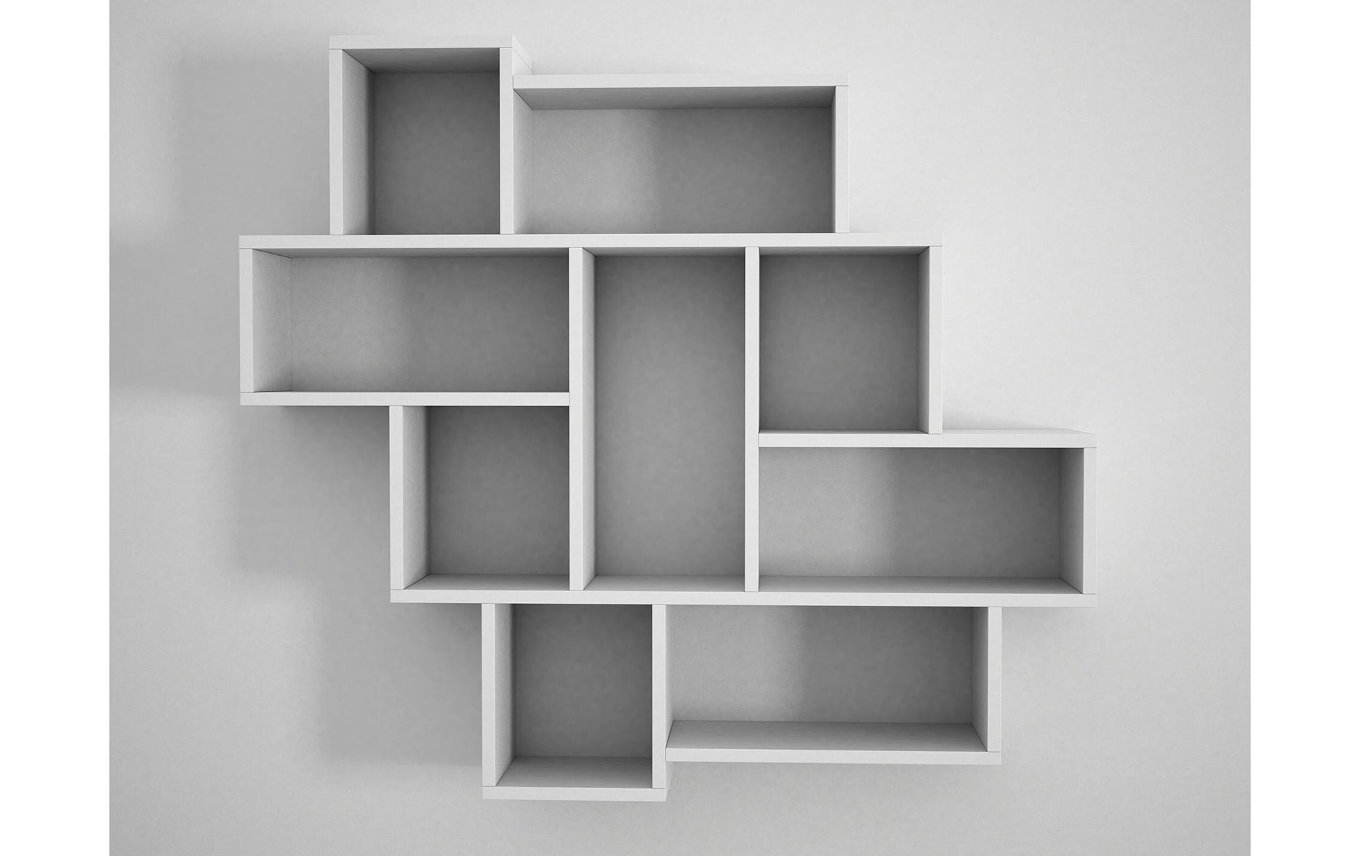 Regal Parola 115.5 x 103.5 cm, Weiss - MEGART