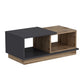 Couchtisch Consept 90 x 36 x 45 cm, Anthrazit/Braun