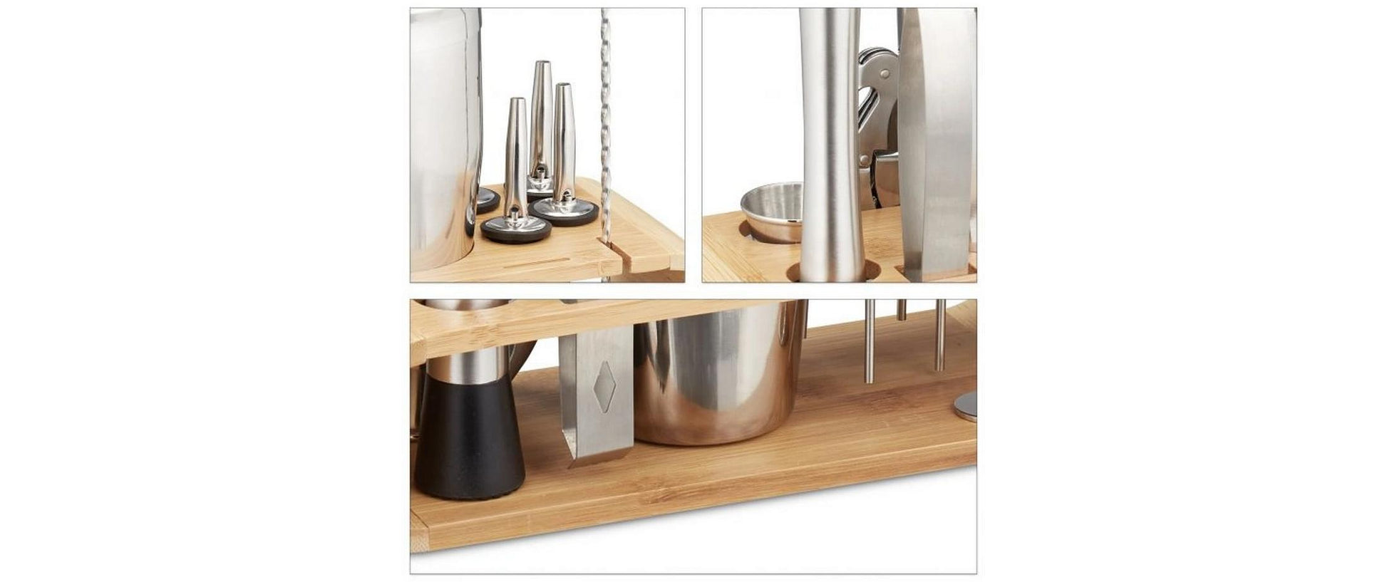 Cocktail - Set 680 ml, Silber - MEGART