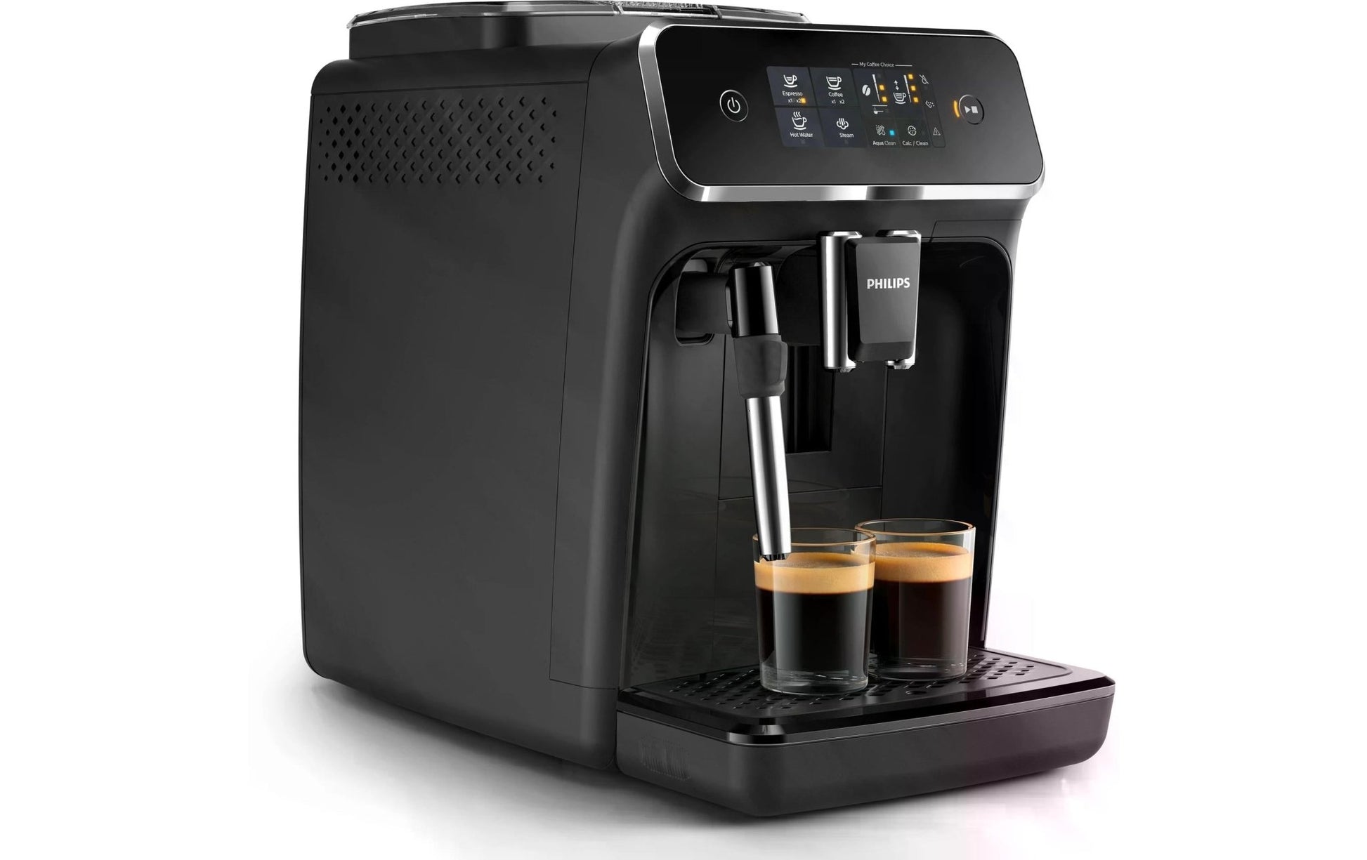 Kaffeevollautomat Series 2200 EP2225/10 Klavierlack Schwarz - MEGART
